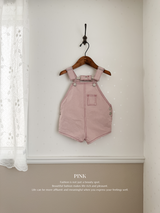 Cotton berry short overall (kids)