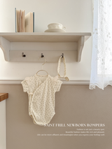 Saint frill newborn rompers