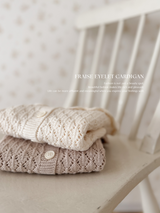 Fraise eyelet cardigan