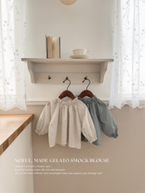 *Noeul.made* Gelato smock blouse