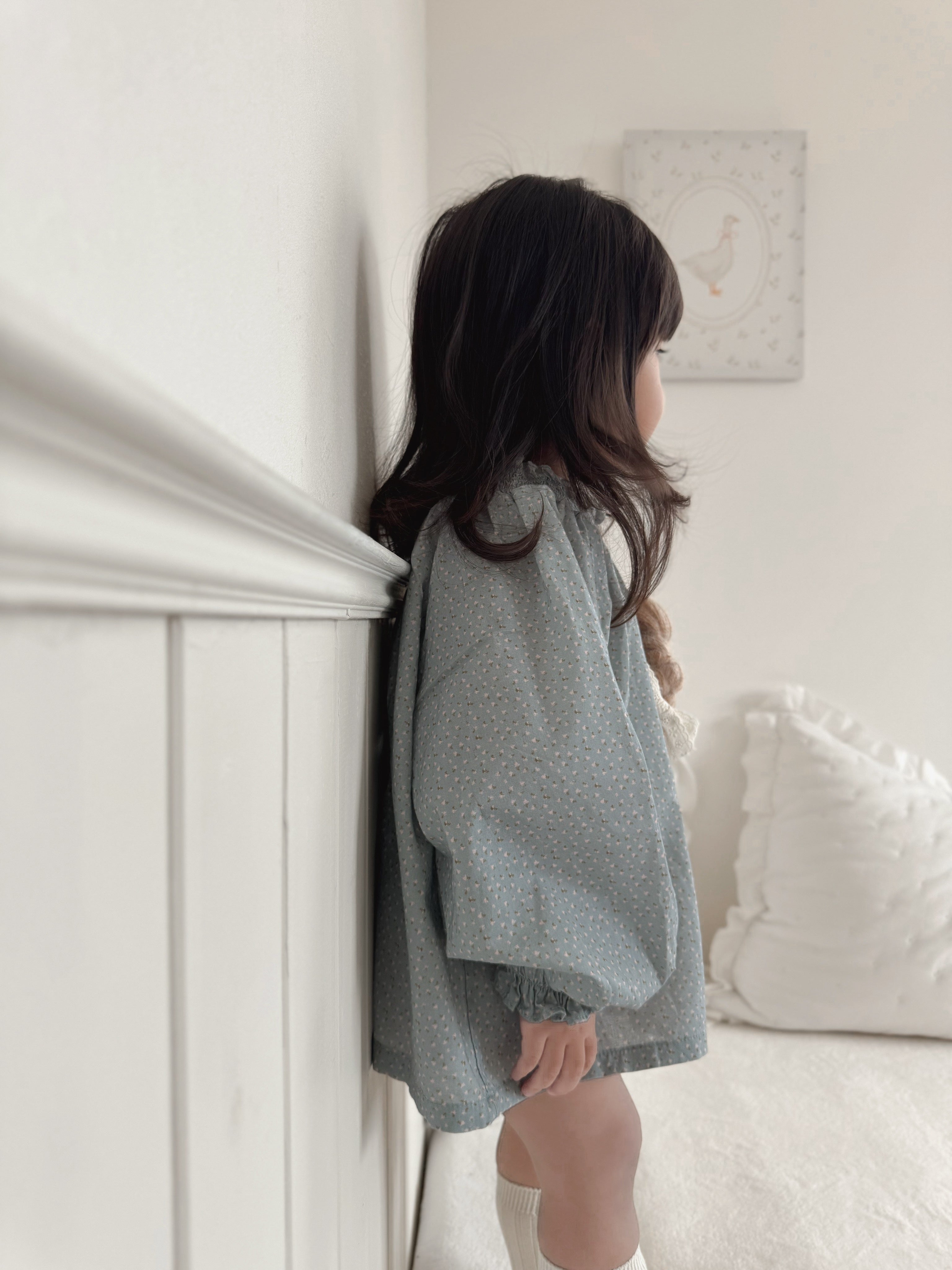 *Noeul.made* Gelato smock blouse