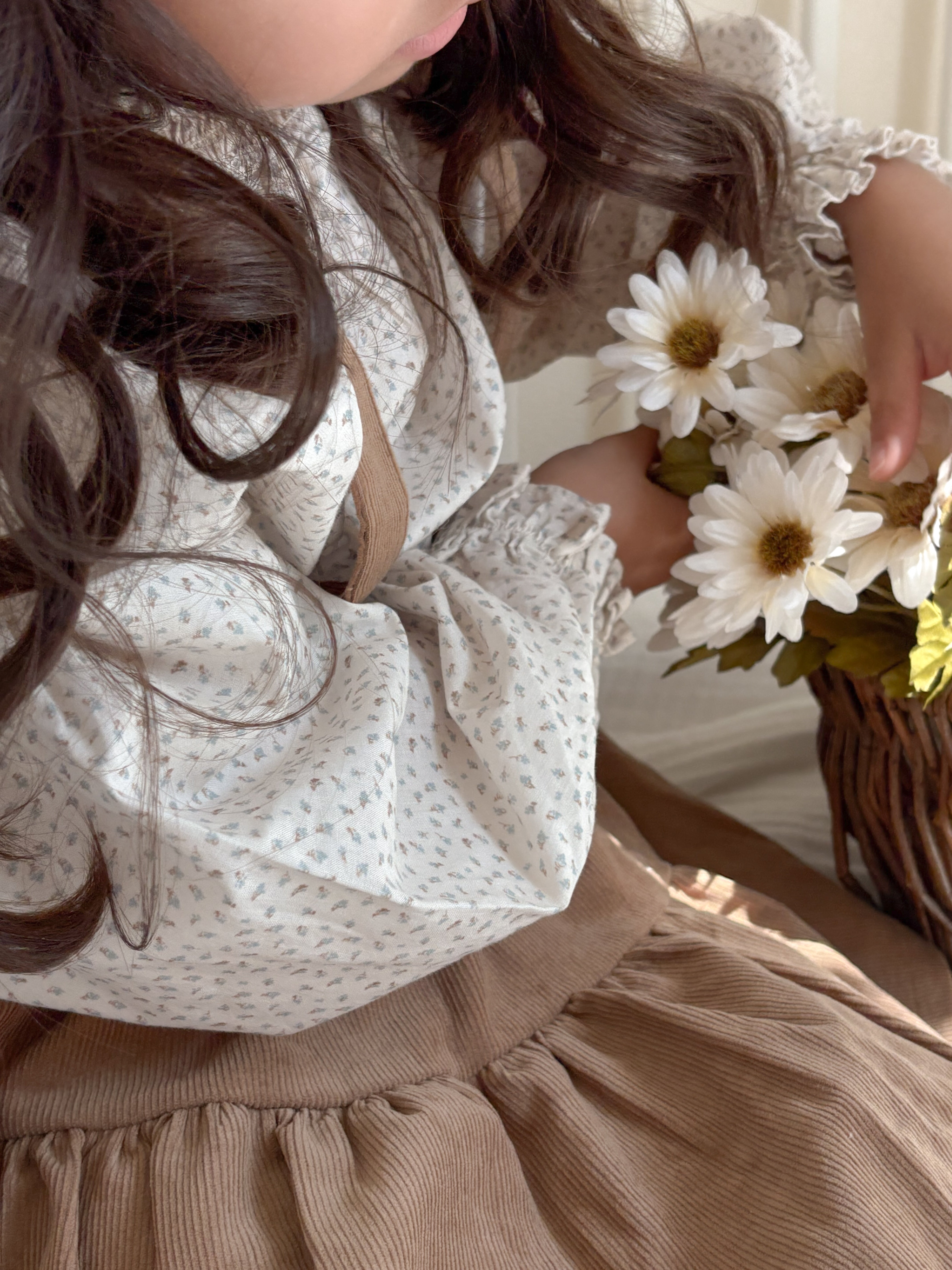 *Noeul.made* Gelato smock blouse