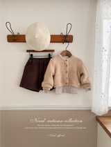 Corduroy span pants
