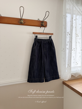 Soft denim pants