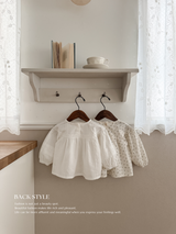 Shirring smock blouse