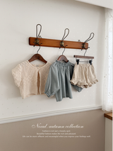 *Noeul.made* Gelato smock blouse