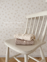 Fraise eyelet cardigan