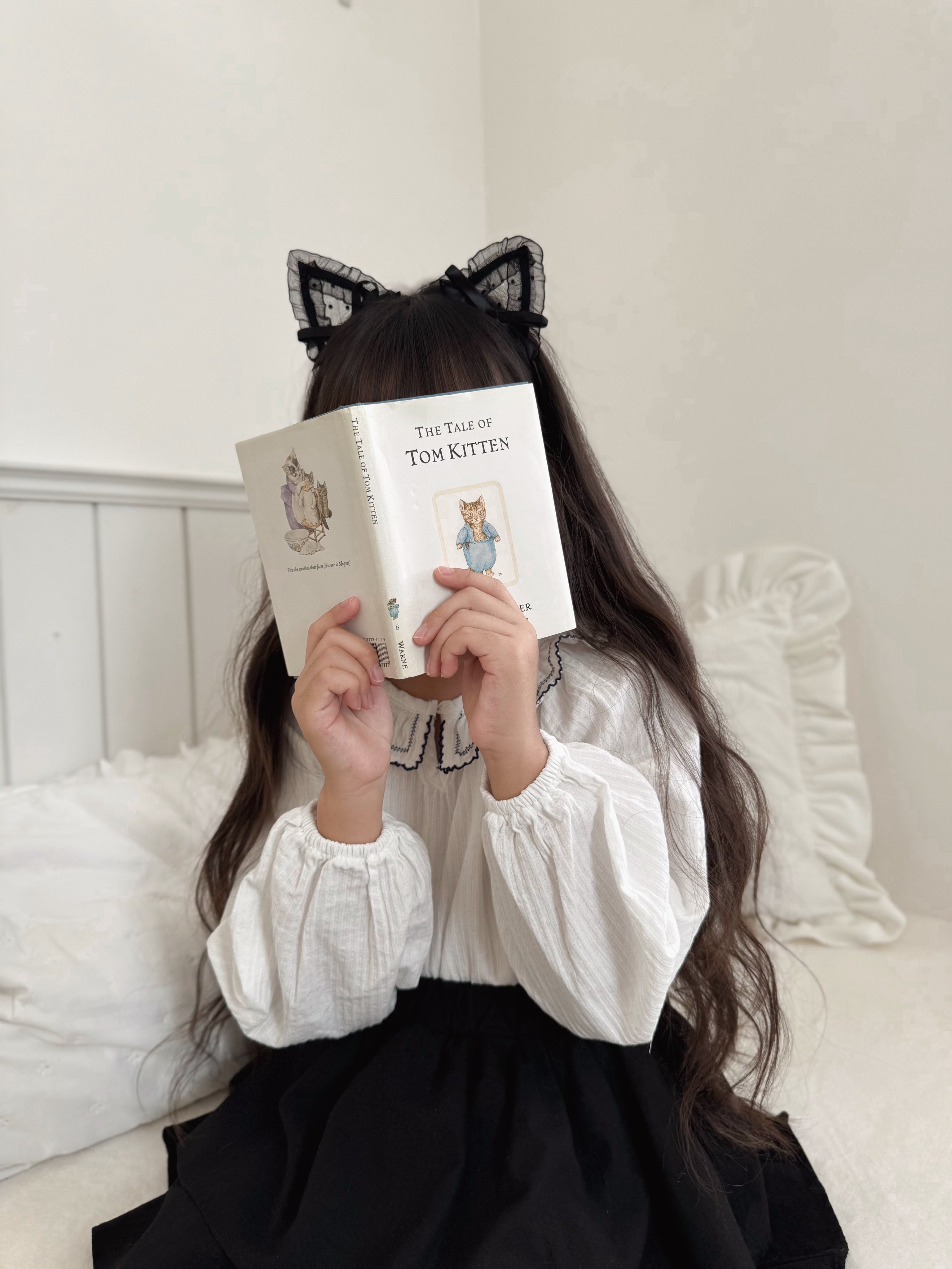 Black cat headband