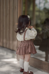 Snow ruffle blouse