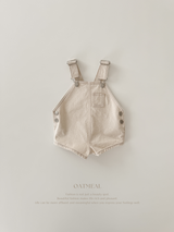 Cotton berry short overall (baby)