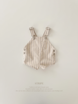 Cotton berry short overall (baby)
