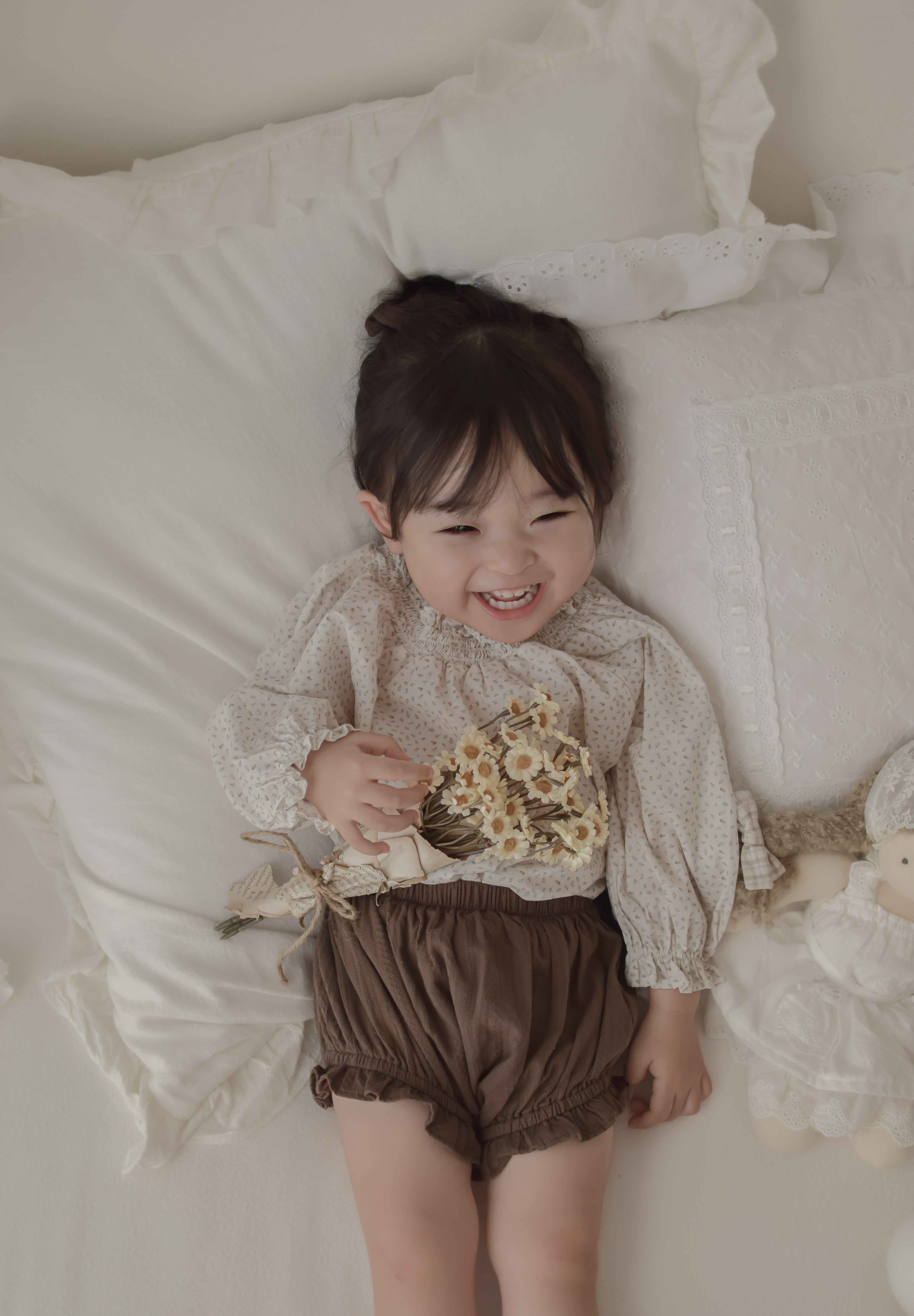 *Noeul.made* Gelato smock blouse