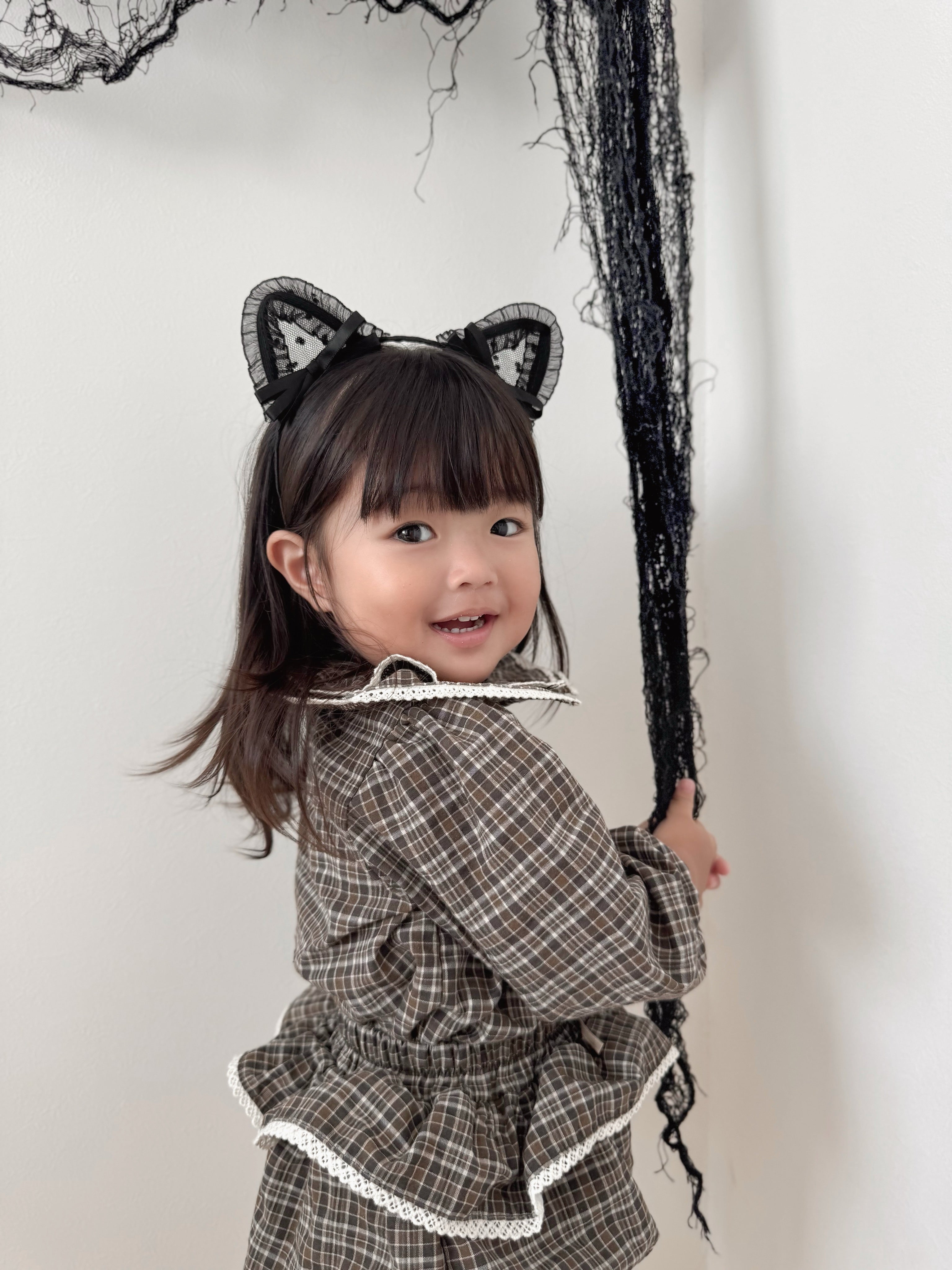 Black cat headband