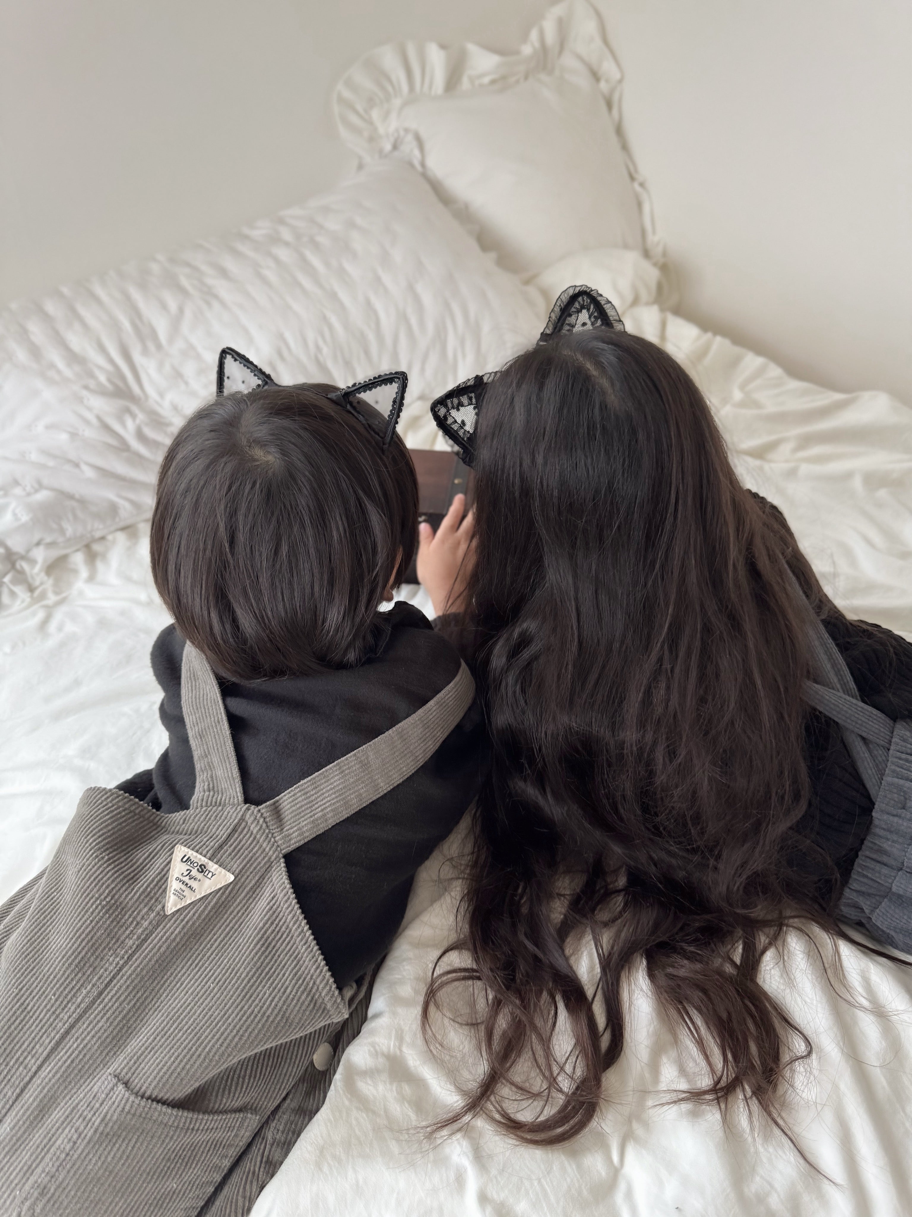Black cat headband