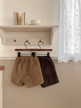 Corduroy span pants