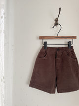 Corduroy span pants