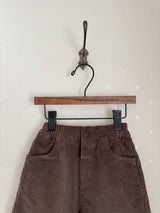 Corduroy span pants