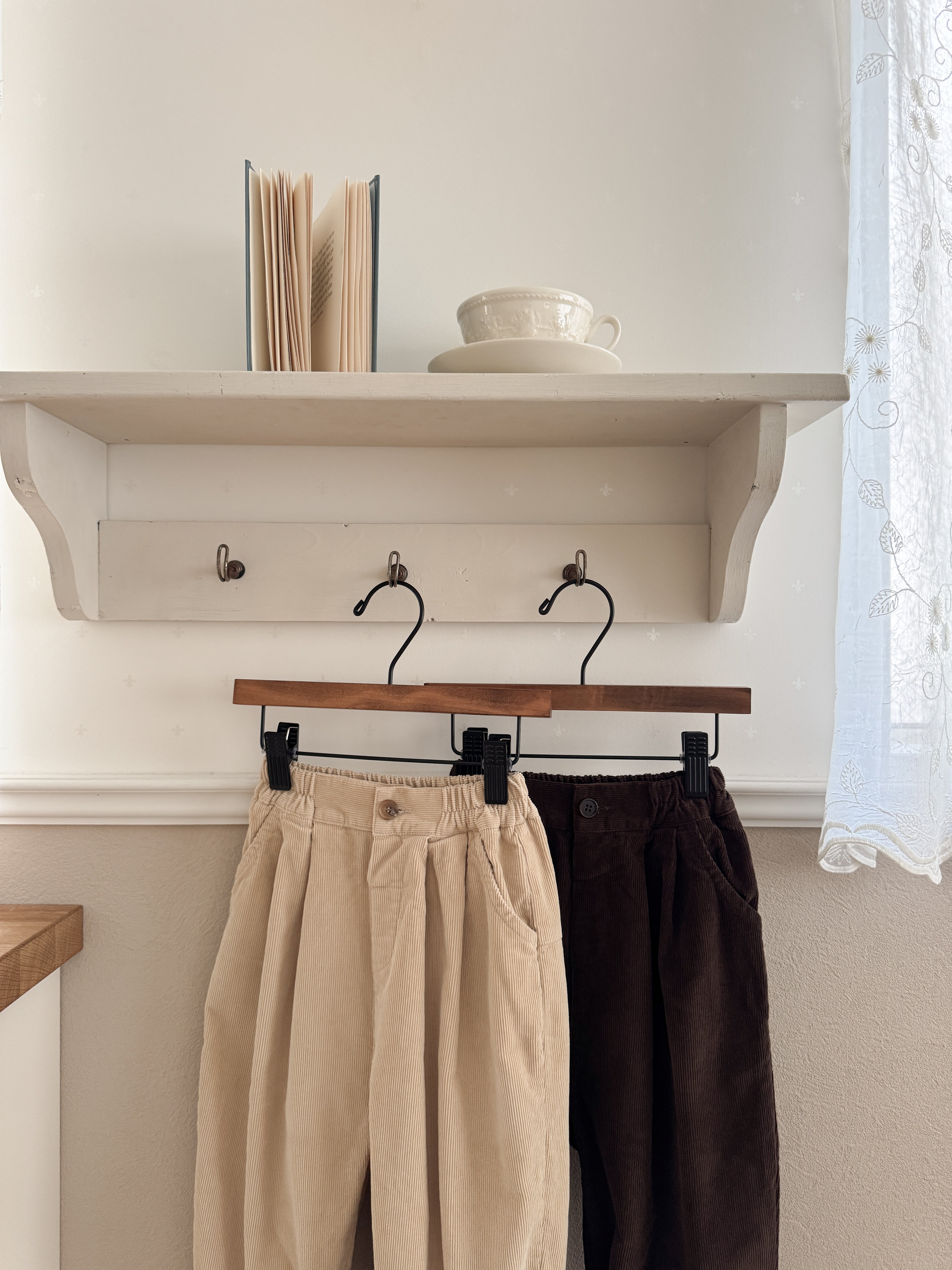 Soft corduroy pants
