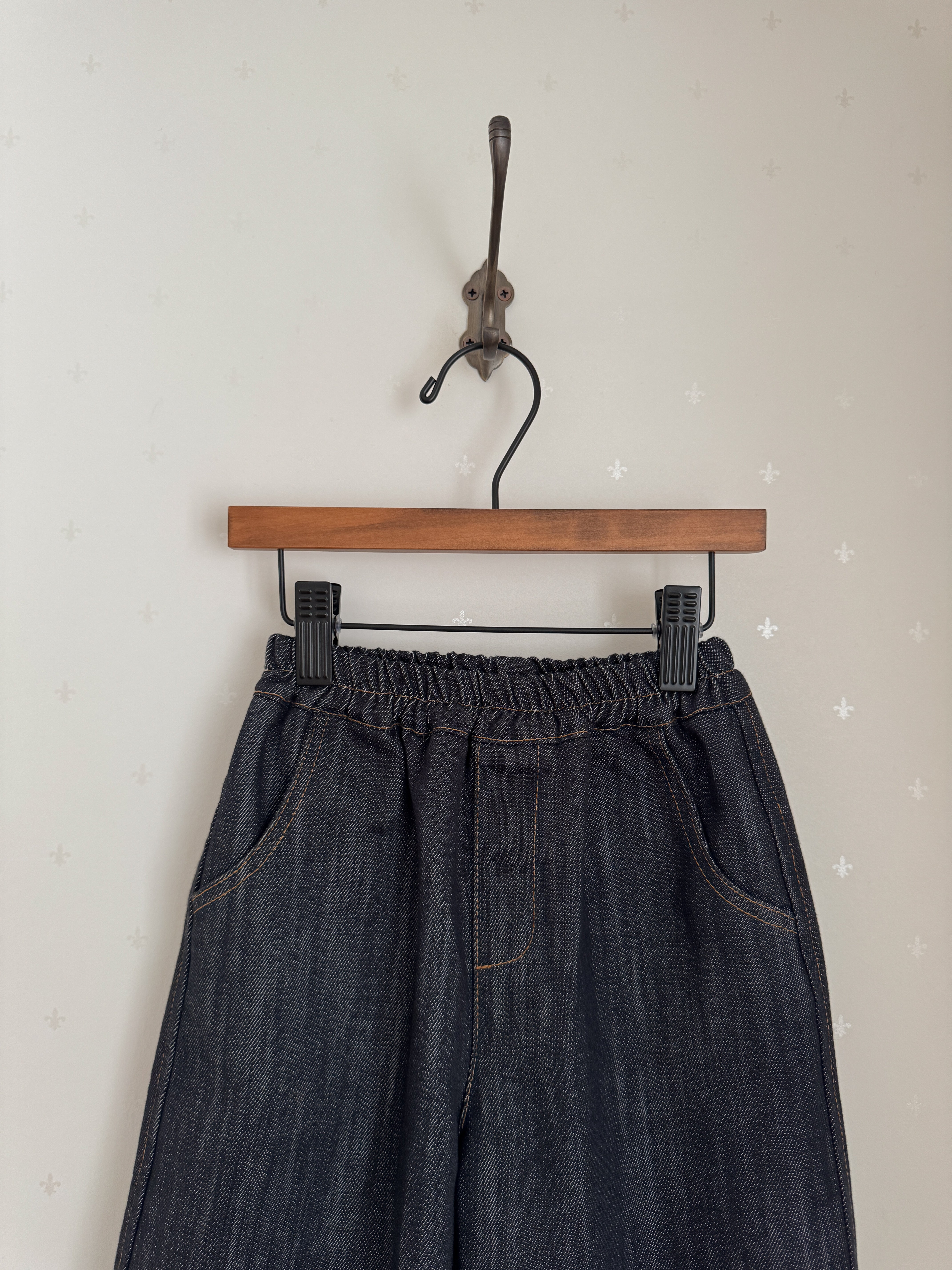 Soft denim pants