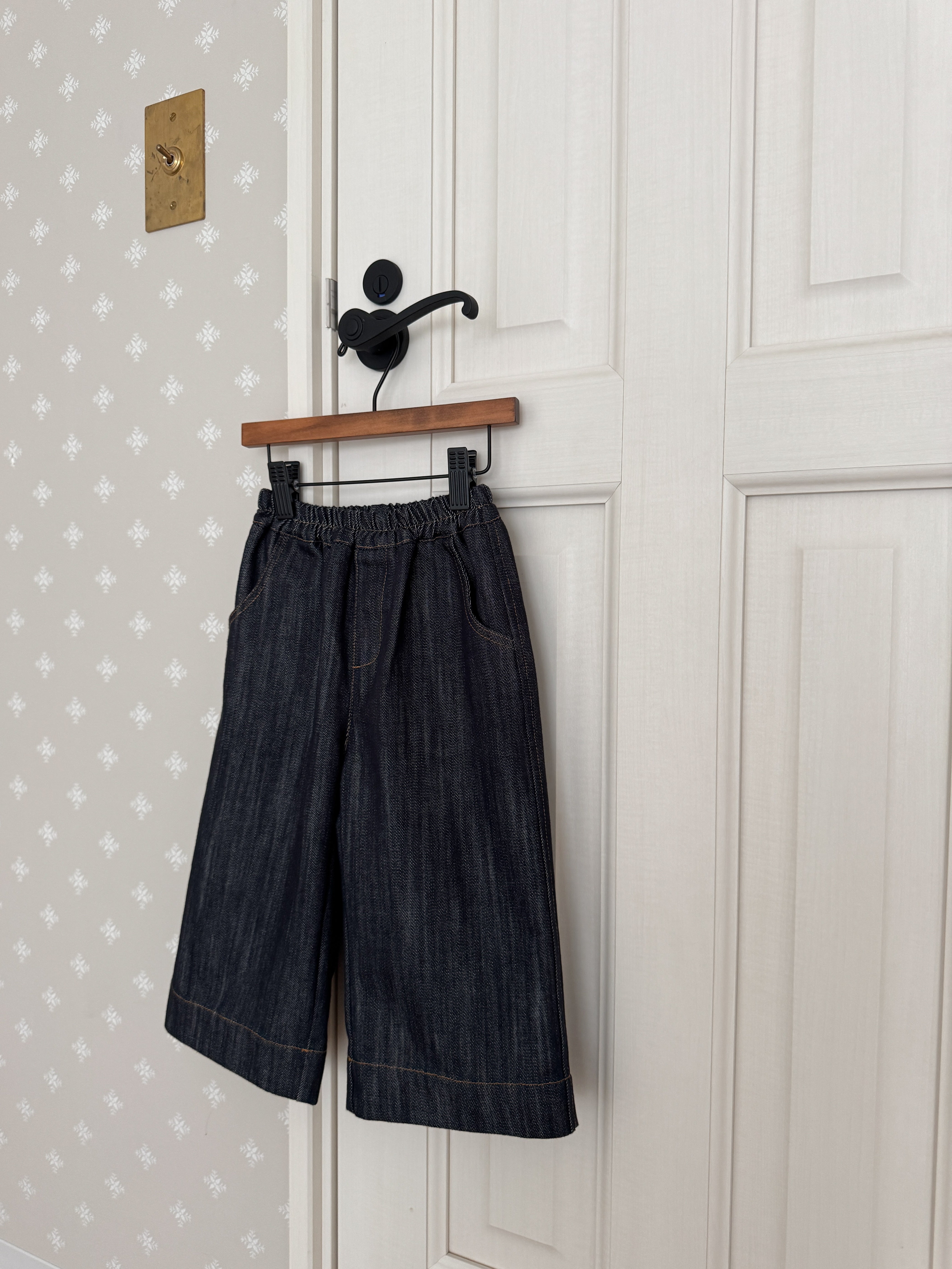 Soft denim pants