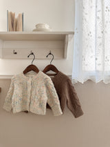 Rainbow knit cardigan
