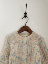 Rainbow knit cardigan