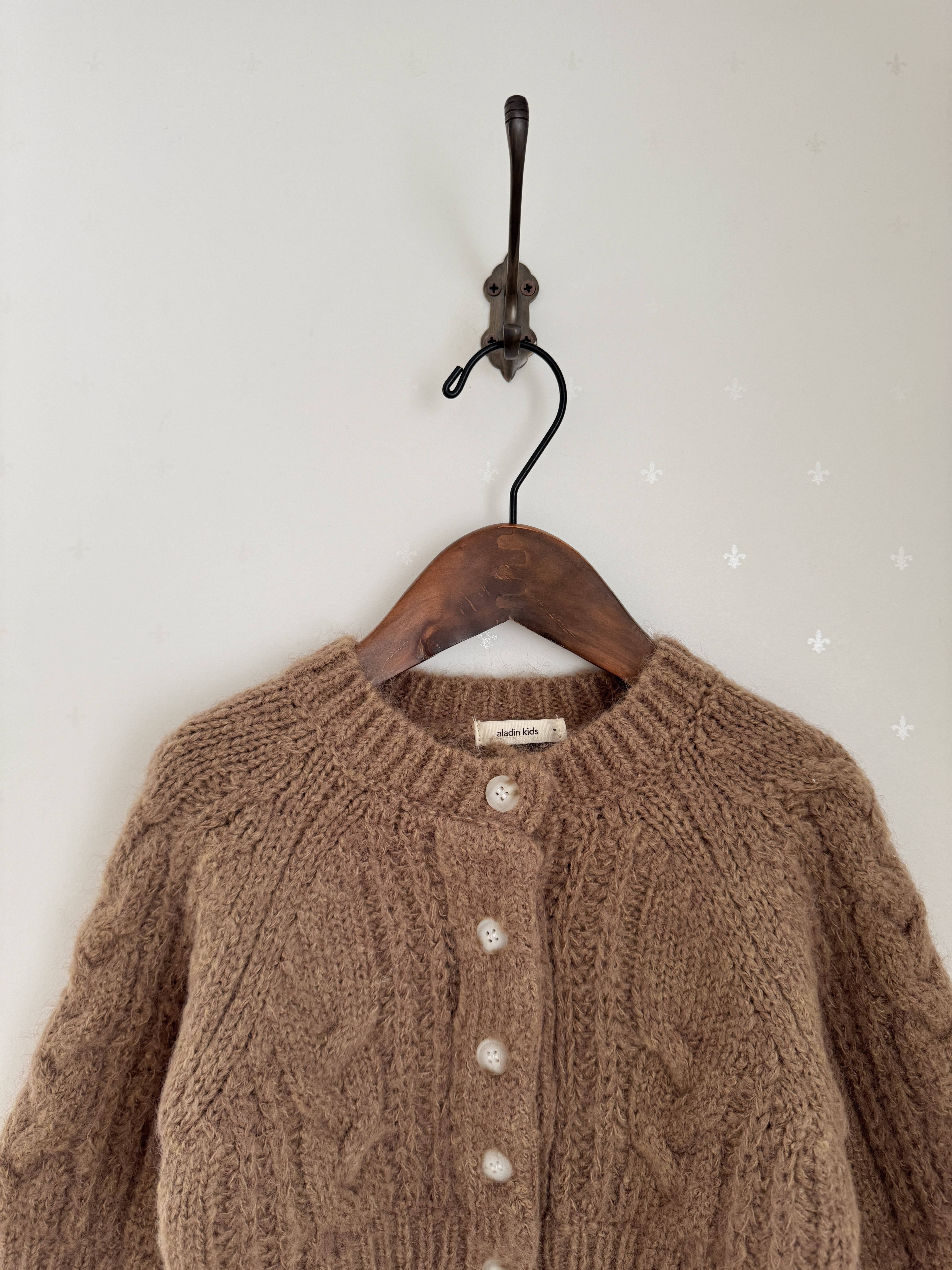 Rainbow knit cardigan