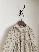Baba flower corduroy one-piece