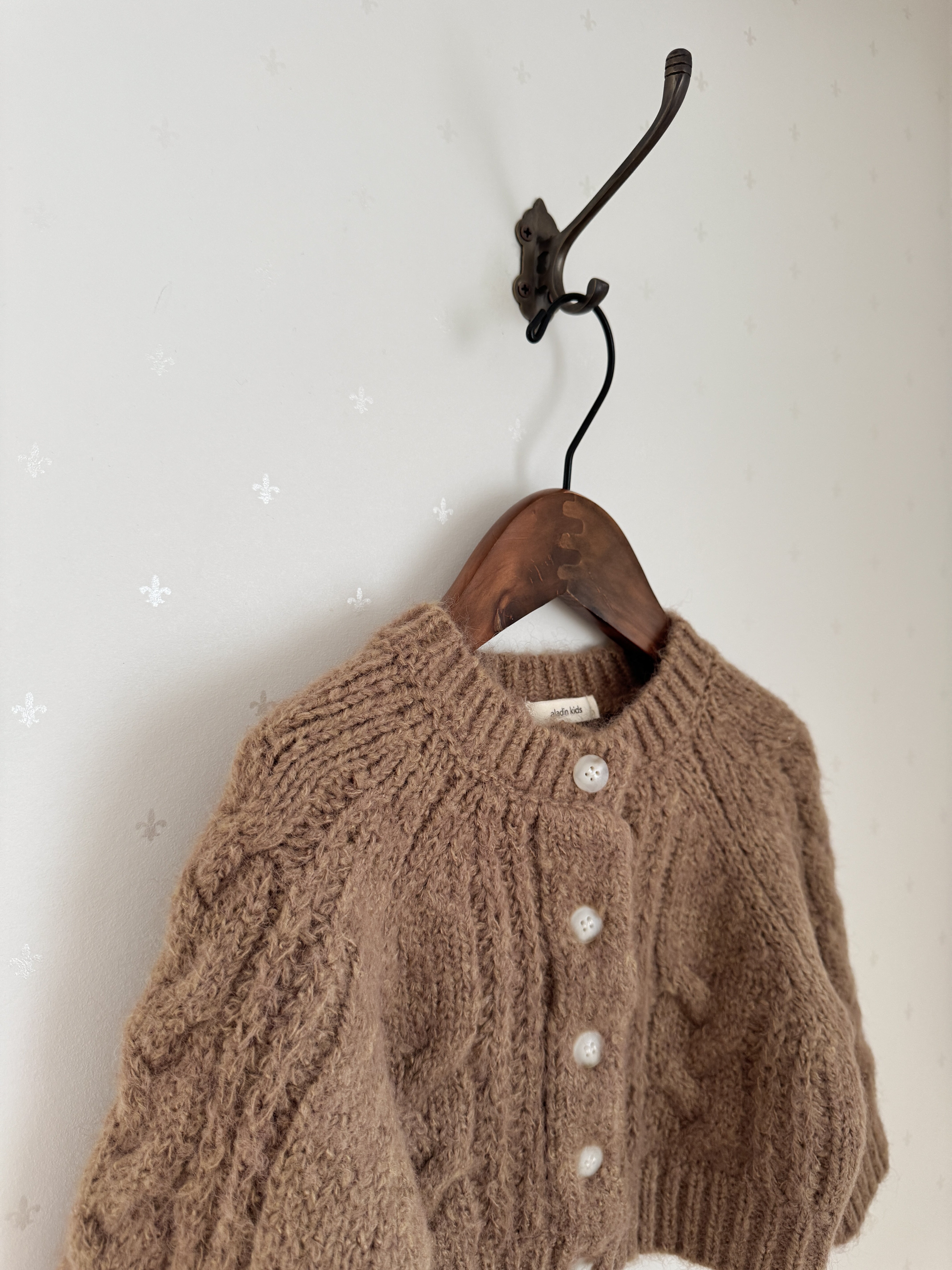 Rainbow knit cardigan