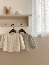 Bebe bonbon dot blouse