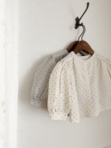 Bebe bonbon dot blouse