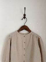 Milk check blouse