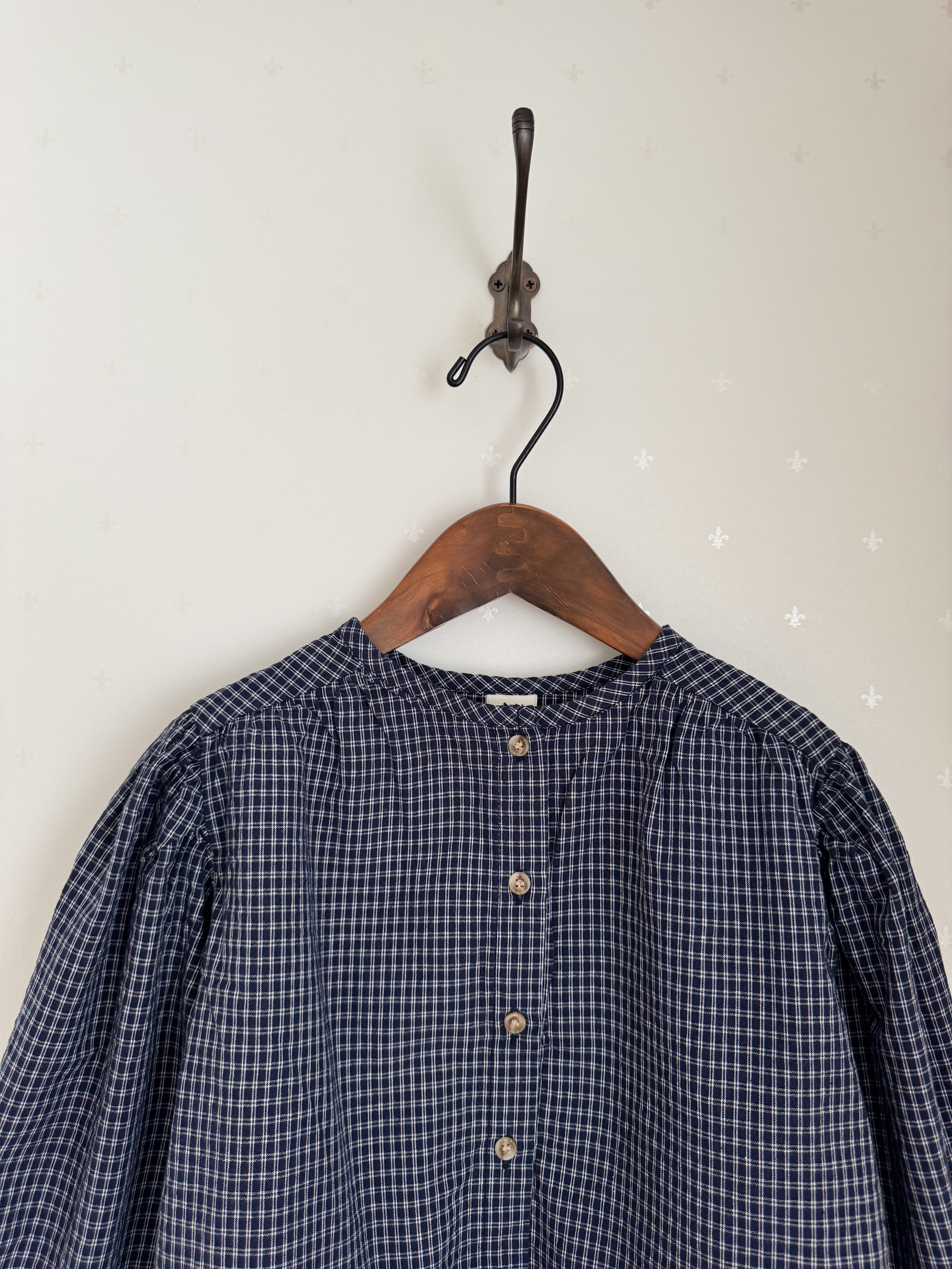 Milk check blouse
