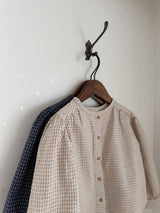 Milk check blouse