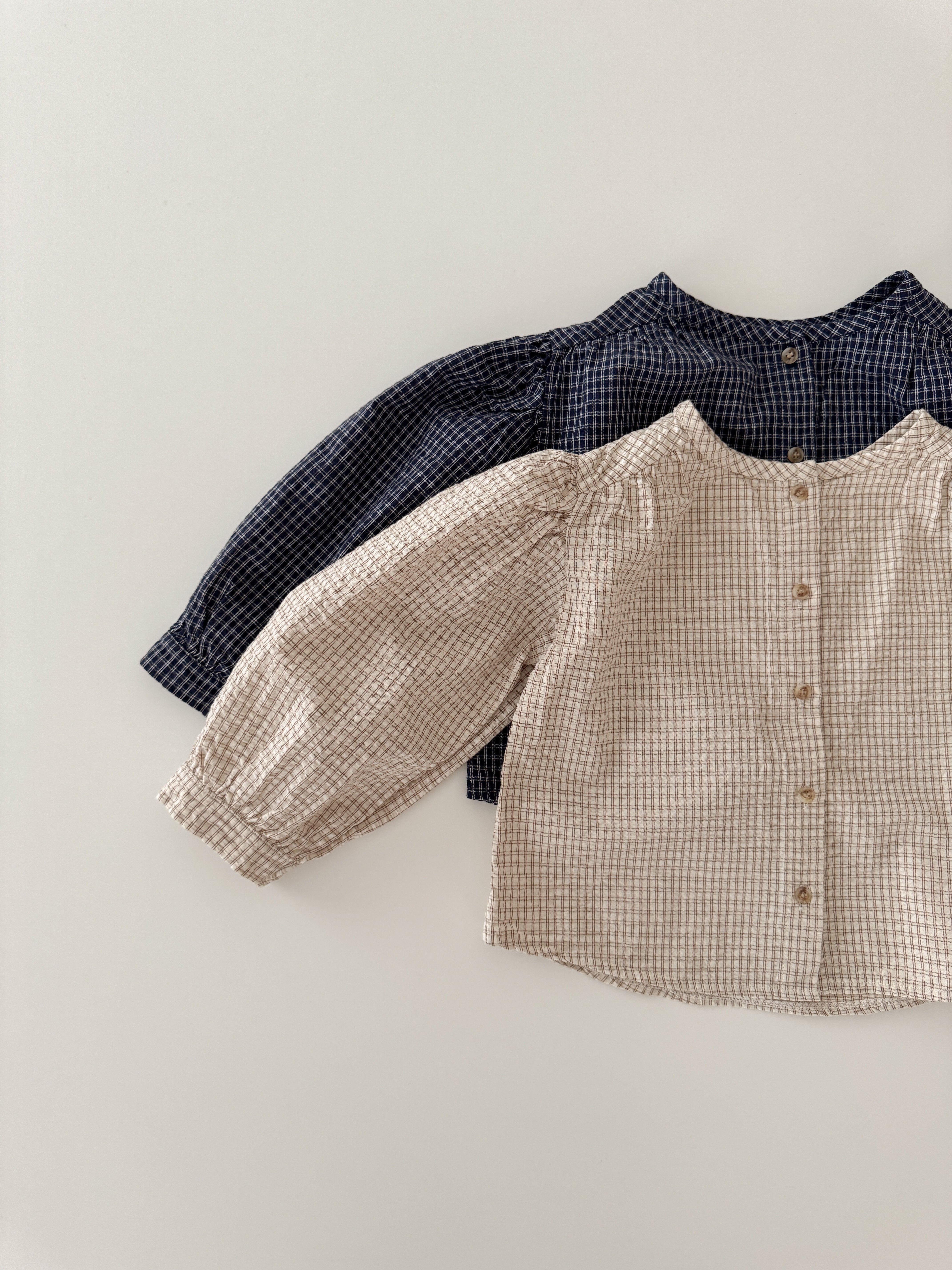 Milk check blouse