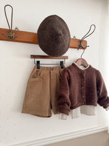 Corduroy span pants