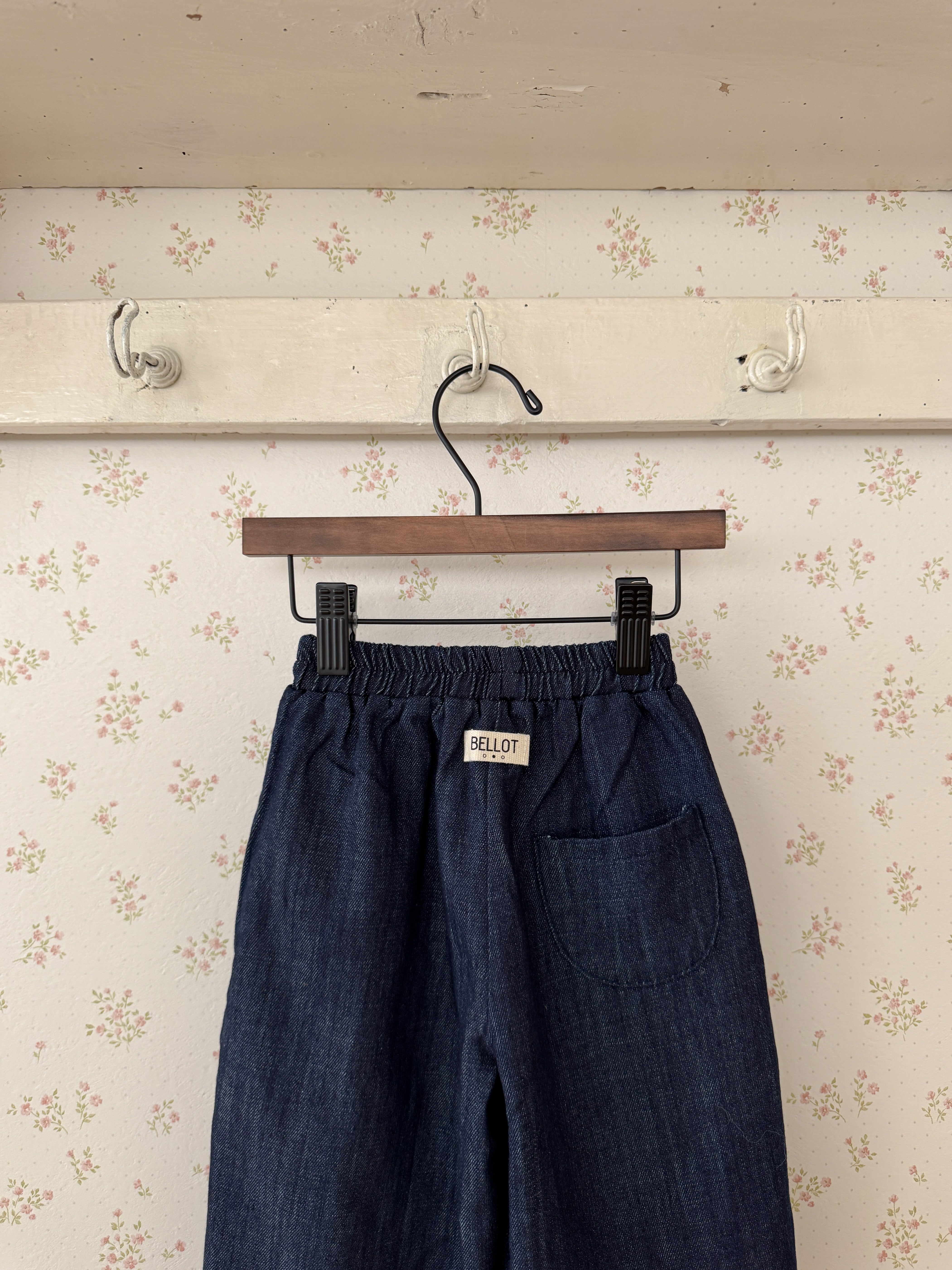 Bebe natural denim pants