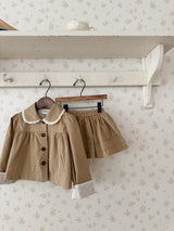 Flare culotte skirt