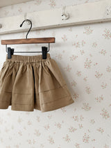 Flare culotte skirt
