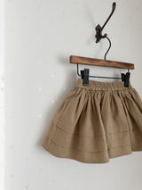 Flare culotte skirt
