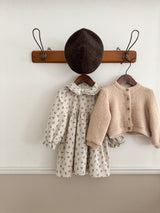 Baba flower corduroy one-piece