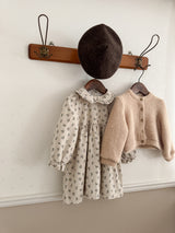 Baba flower corduroy one-piece