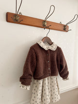 Baba flower corduroy one-piece