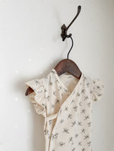 Selena newborn rompers