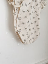 Selena newborn rompers