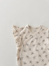 Selena newborn rompers