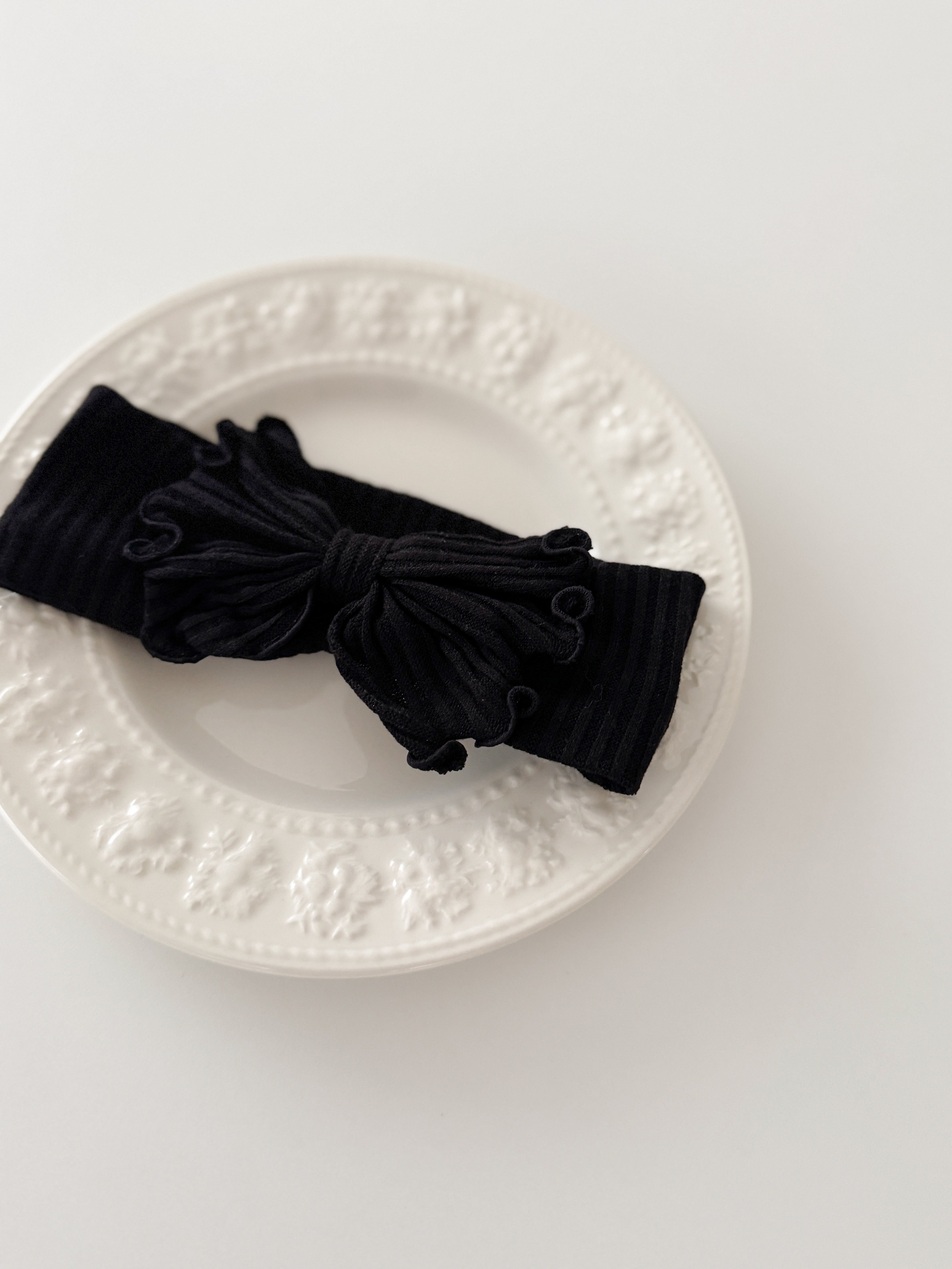 Frill ribbon hair band