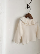 Anna ruffle collar tops