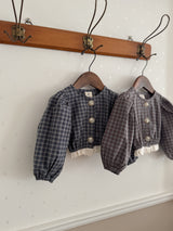 Odd check jacket