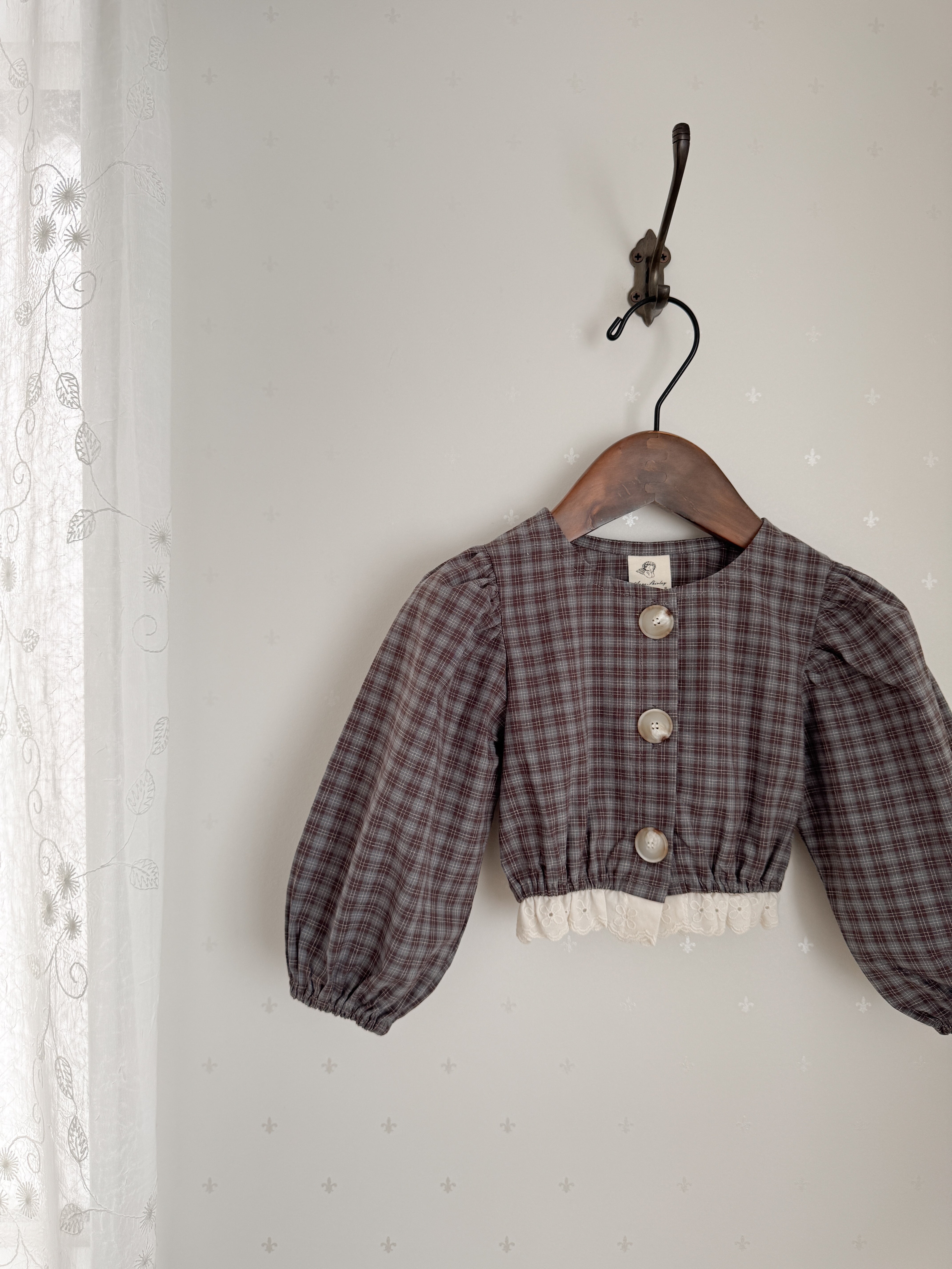 Odd check jacket